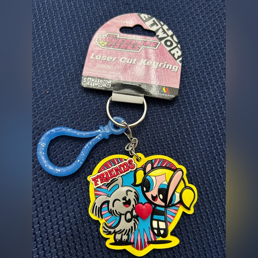 Powerpuff Girls Cartoon Network Bubbles Laser Cut Keyring. “Friends”
